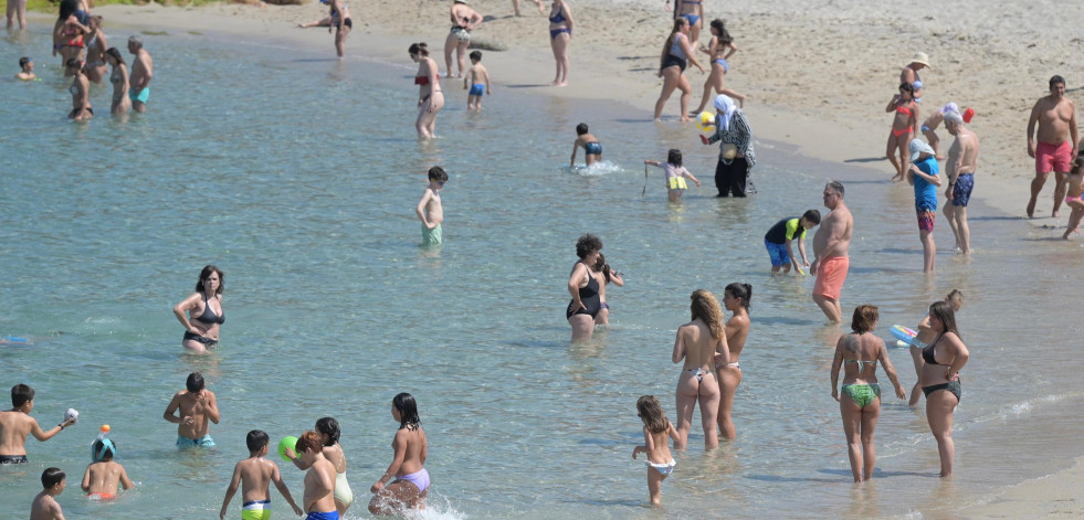 El viernes será el día más caluroso de la ola de calor, pero no afectará a Galicia