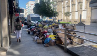 A Coruña declarará la emergencia sanitaria el lunes si Prezero no limpia la basura de la ciudad