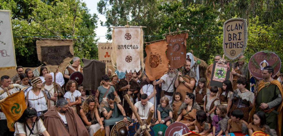 Los castrexos de Cambre sacan pecho ante la invasión romana