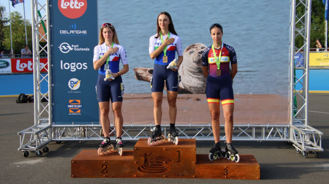 AndreaBoedo bronce200metrosjunior Europeopatinajevelocidad20242