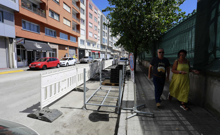 Comienzan las obras de la avenida de A Sardiñeira de A Coruña