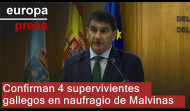 Cuatro supervivientes, dos fallecidos y dos desaparecidos gallegos en el naufragio de Malvinas