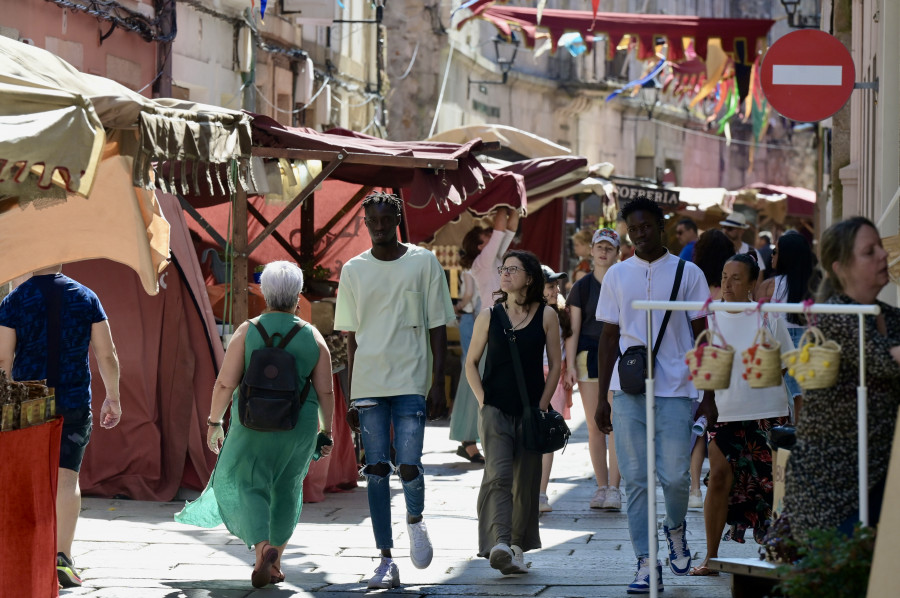 La Feira das Marabillas de A Coruña cumple las expectativas: más de 100.000 personas la visitaron