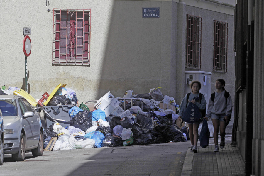 La basura se retirará de las calles de A Coruña a partir de este jueves