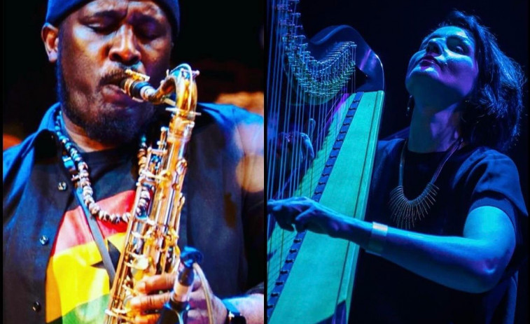 Alina Bzhezhinska & Tony Kofi Duo actuará en el Jazz Filloa  el día 23 de sel.-ptiembre