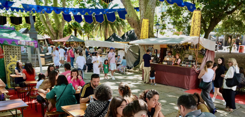 La Feira das Marabillas conquista la Ciudad Vieja de A Coruña