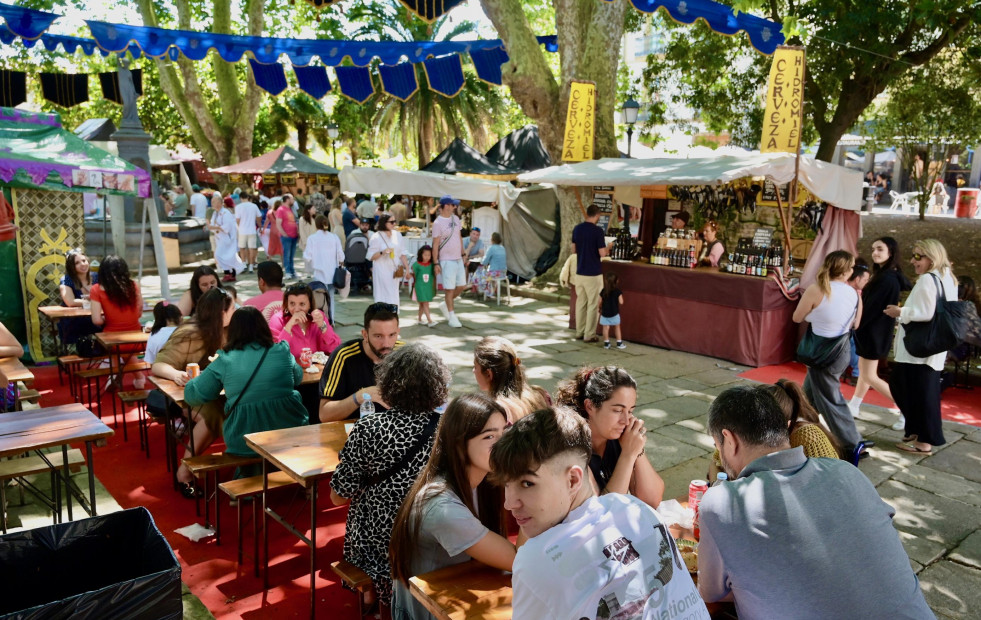 La Feira das Marabillas conquista la Ciudad Vieja de A Coruña