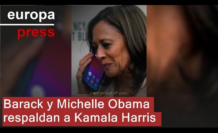 Barack y Michelle Obama dicen que harán todo para llevar a Harris a la Casa Blanca