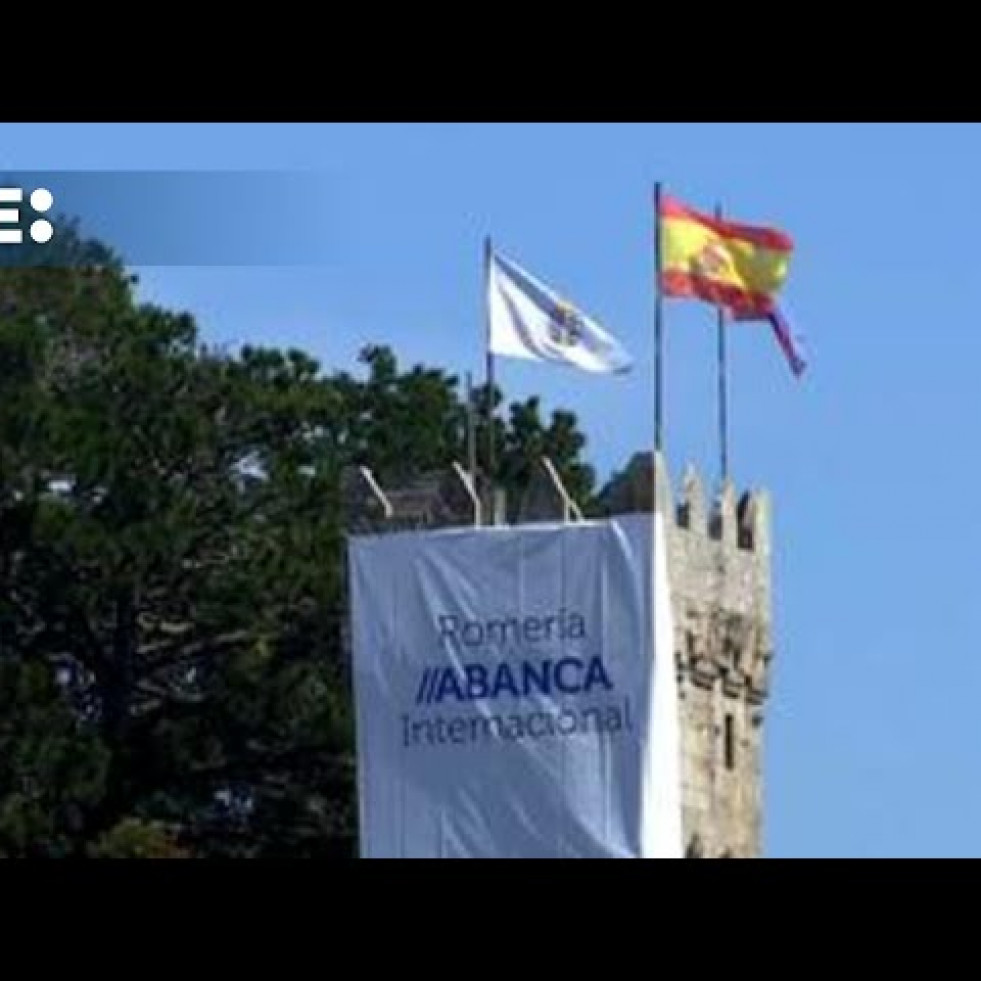 Abanca reúne a medio millar de personas en su romería en Baiona