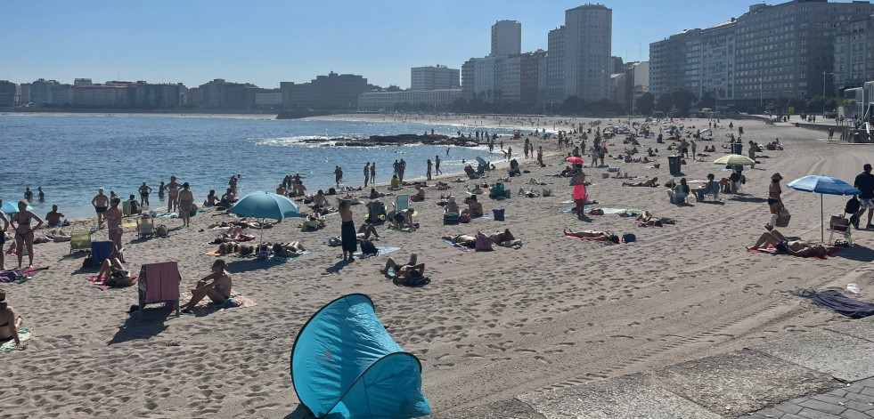 Cielos despejados y subida de las temperaturas máximas el sábado en Galicia