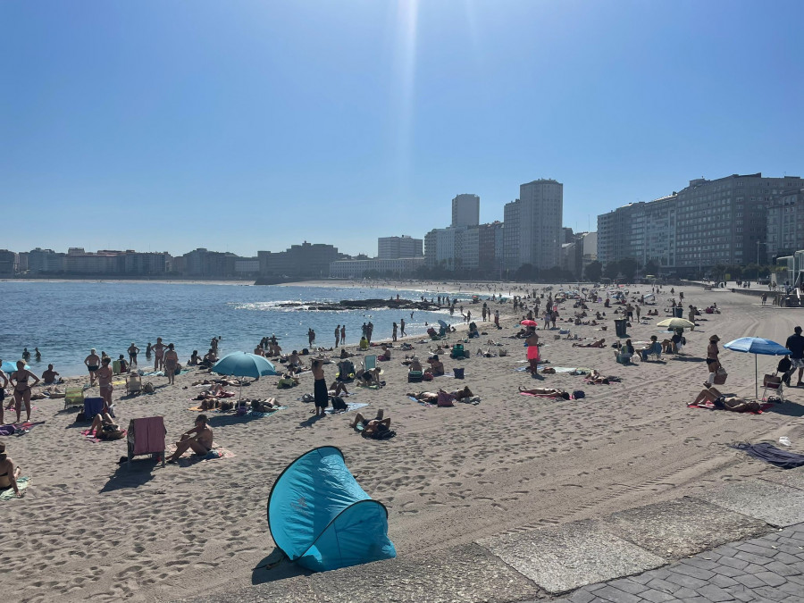 Cielos despejados y subida de las temperaturas máximas el sábado en Galicia