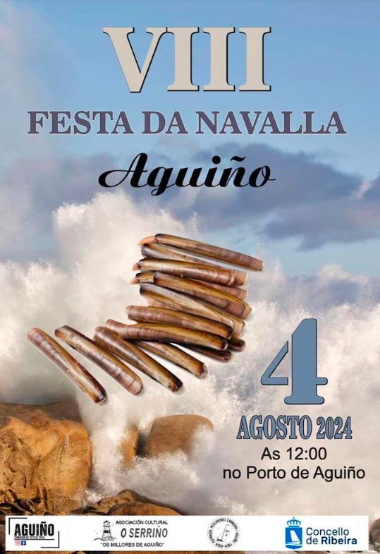 VIII Festa da Navalla de Aguiu00f1o en Ribeira 