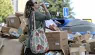 A Coruña vive el día más caluroso en lo que va de año en medio del conflicto por la basura