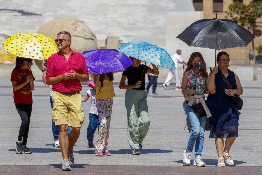 Las temperaturas serán superiores a lo normal hasta el próximo mes de octubre