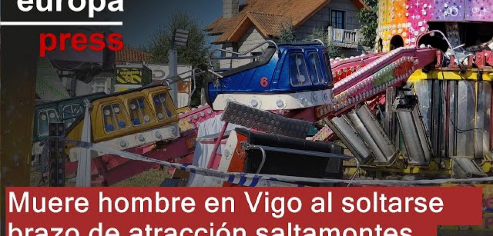 Fallece un hombre en unas fiestas de Vigo tras desprenderse el brazo de la atracción del saltamontes