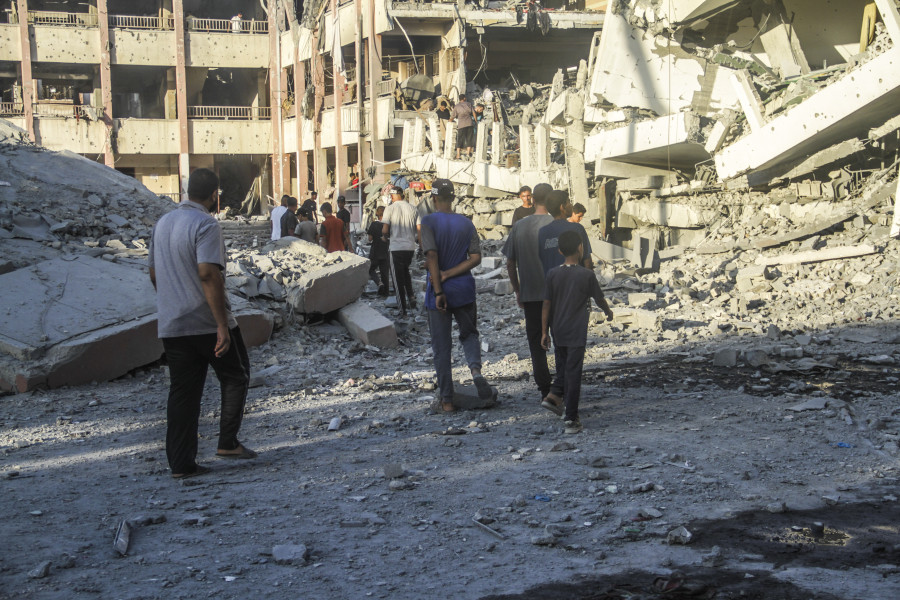 Aumenta el número de muertos tras el bombardeo de dos escuelas en Ciudad de Gaza