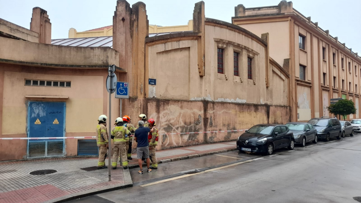 Incendio en la escuela de Mu00fasica de la calle de la Torre 2