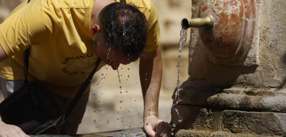 La mitad de Galicia está en alerta por calor