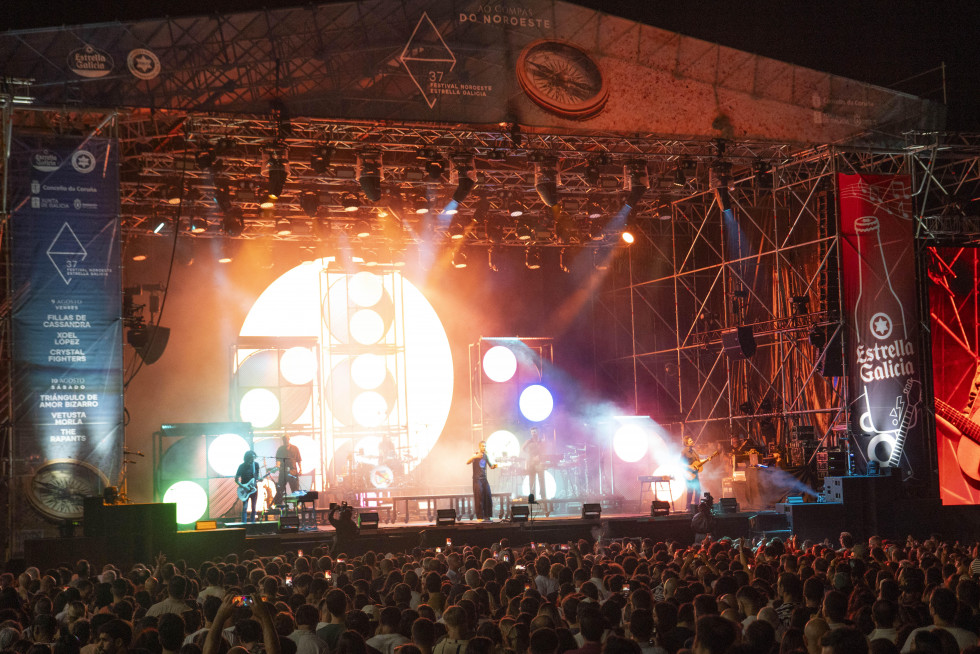 Festival Noroeste Estrella Galicia en A Coruña actuación de Vetusta Morla   @Carlota Blanco (10)