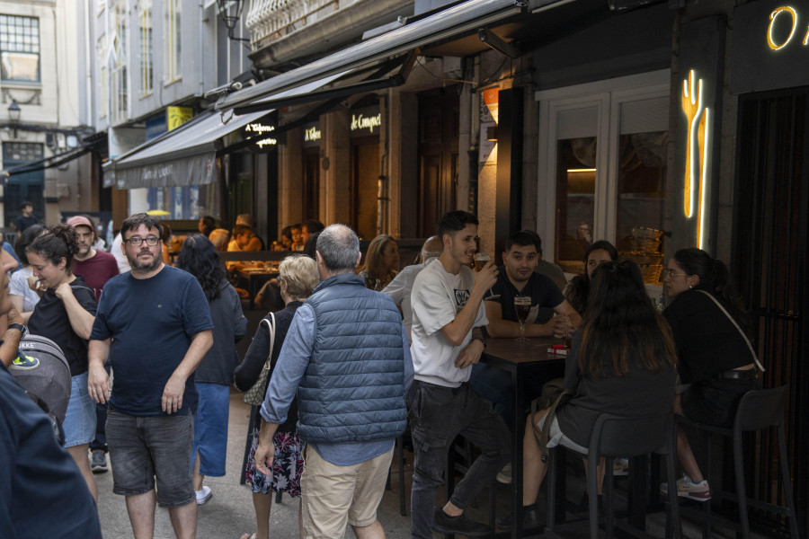 Jetas sin reservas en la hostelería de A Coruña