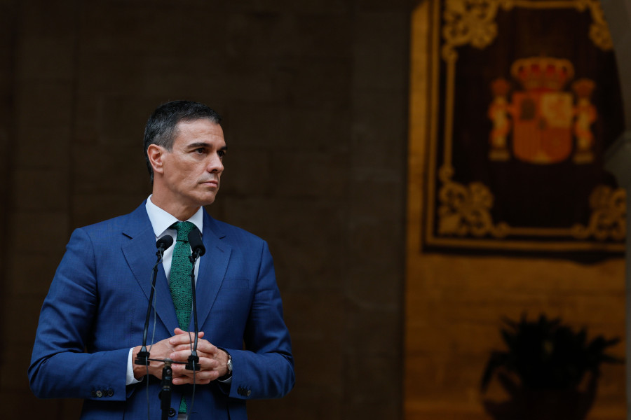 Pedro Sánchez inicia sus vacaciones en La Mareta