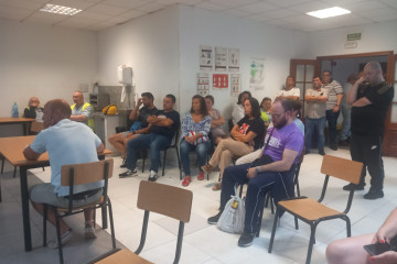 Asamblea planta reciclaje