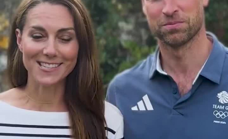 Kate Middleton reaparece en un video para felicitar al equipo olímpico británico