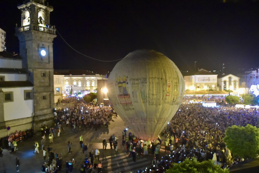 Betanzos se encomienda a San Roque para 'volar' con el regreso de su Globo