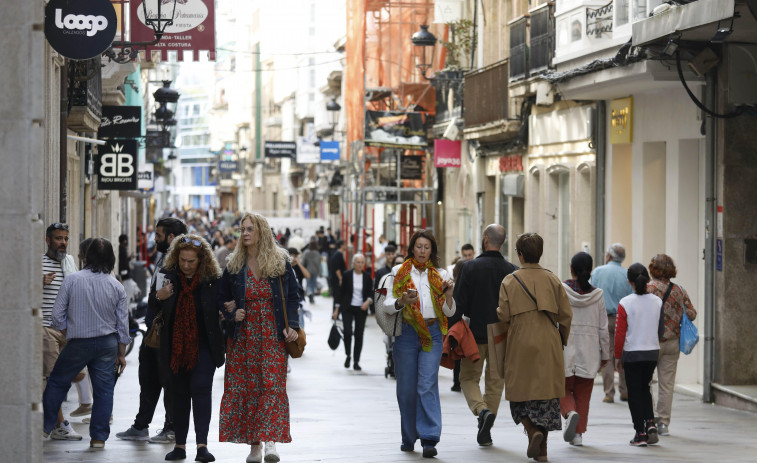 El comercio local de A Coruña vive un verano estable pero sin “grandes excesos”