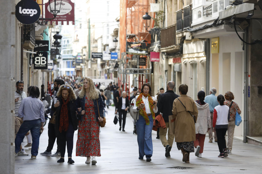 El comercio local de A Coruña vive un verano estable pero sin “grandes excesos”