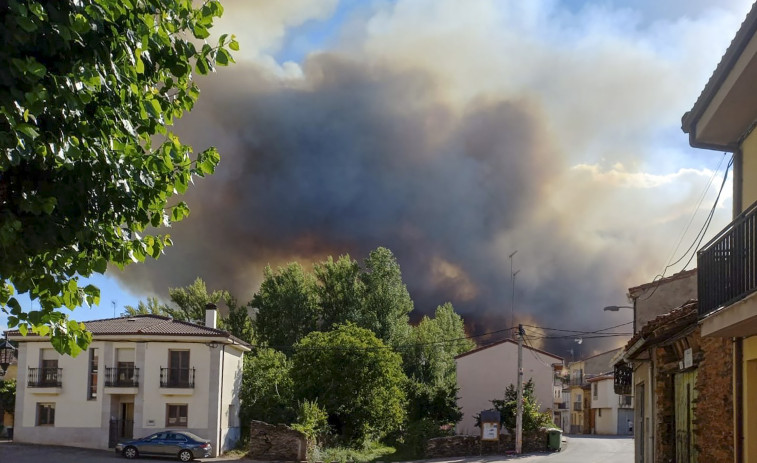 Fallece de un infarto cuando era desalojado de Sejas de Aliste por el incendio de Zamora