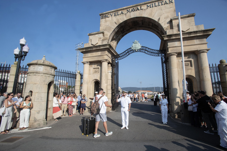 La Escuela Naval de Marín espera la llegada de la princesa Leonor el 29 de agosto