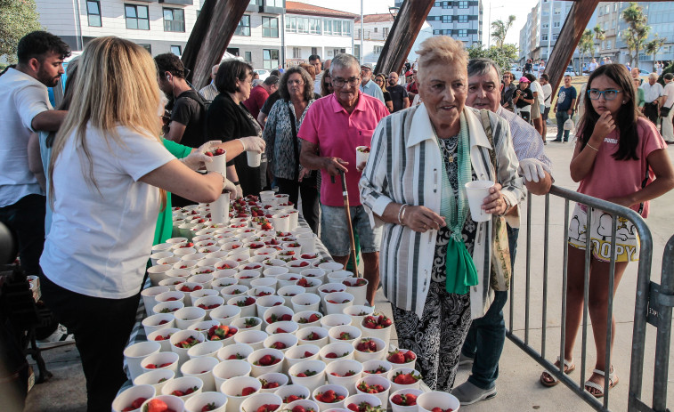 A Coruña convirtió Eirís en su 'Strawberry field'