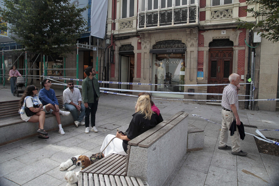 En A Coruña hay una emergencia por daños en fachada cada 35 horas