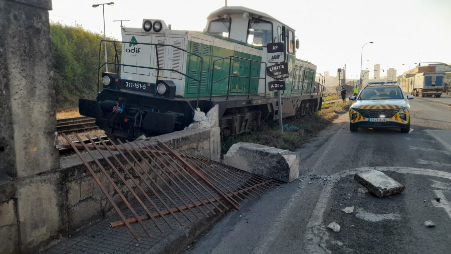 Descarrila un tren en las proximidades de la estación de San Diego