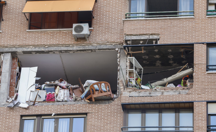 Dos mujeres con quemaduras graves por una explosión de gas en una vivienda en Madrid