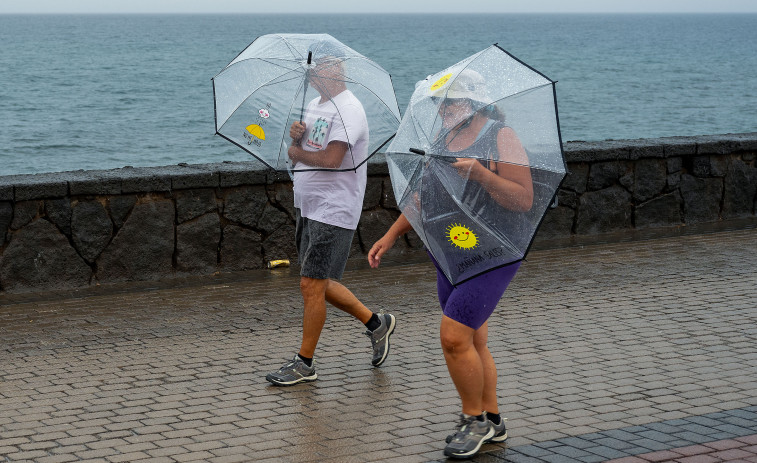 Las lluvias continúan en el norte de la península hasta el sábado