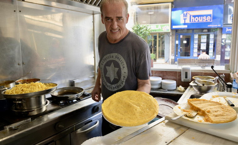 Nueve de cada diez coruñeses prefieren la tortilla sin cebolla