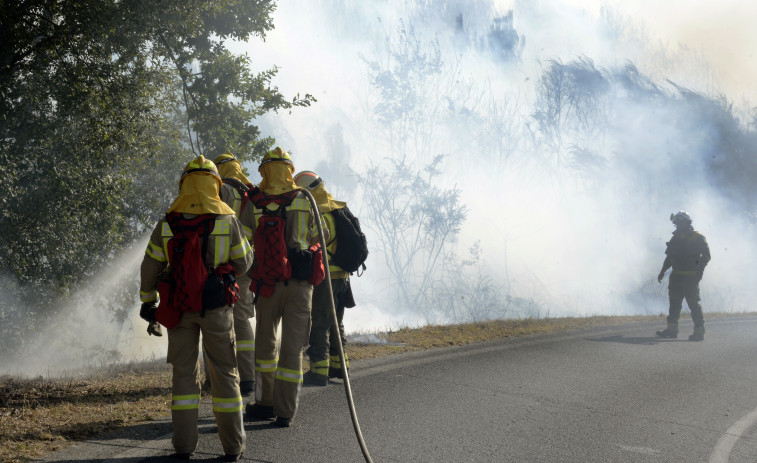 Identificado el autor de varios incendios forestales en Ourense