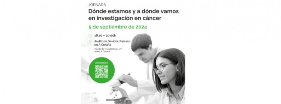 Expertos de diferentes disciplinas analizarán en A Coruña el presente y el futuro de la investigación oncológica