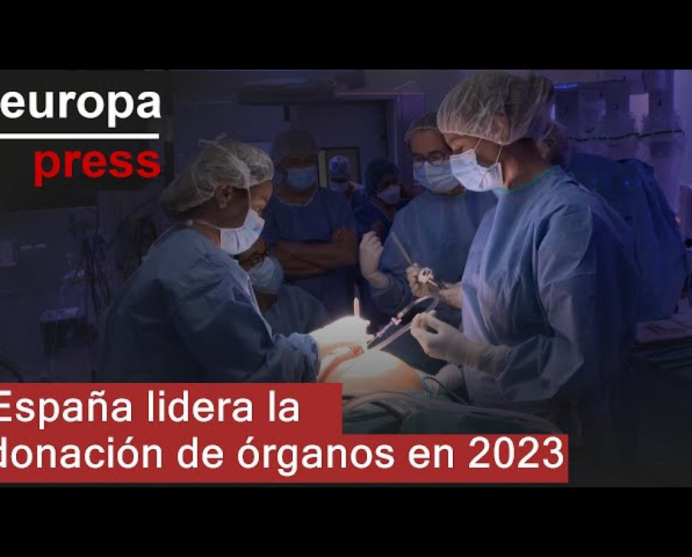 España lidera la donación de órganos en 2023, un año histórico para los trasplantes