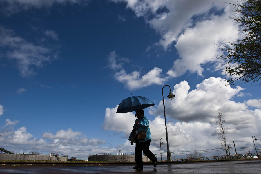 Inestabilidad atmosférica y aire frío este sábado en Galicia