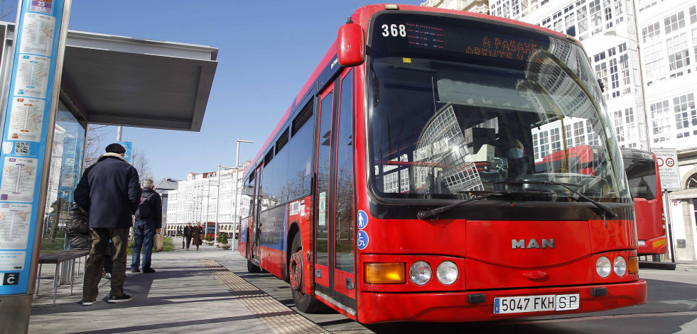 Estos son los horarios y autobuses de A Coruña y su área que circularán en Nochevieja y Año Nuevo