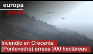 Siguen activos los incendios de Oímbra y Crecente