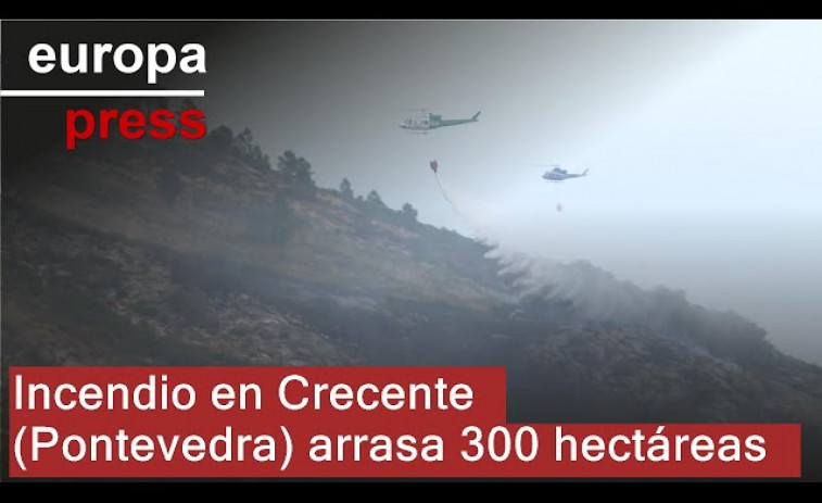 Siguen activos los incendios de Oímbra y Crecente