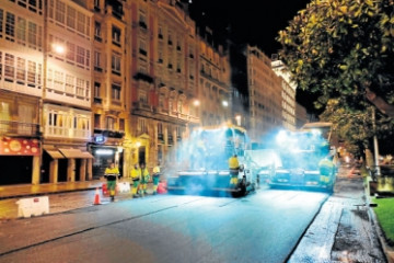 Asfaltado calles A Coruña