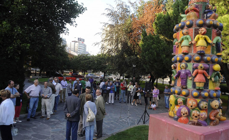 O Concello de A Coruña restaurará o monumento a Alexandre Bóveda