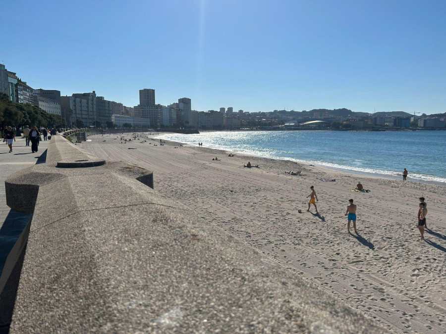 Mareas no tan vivas en A Coruña