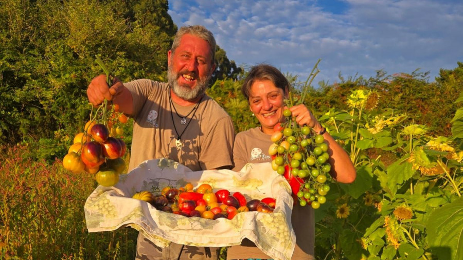 El éxito de Lúa de Dexo: de montar térmicas a cultivar en Oleiros los tomates más agraciados de España