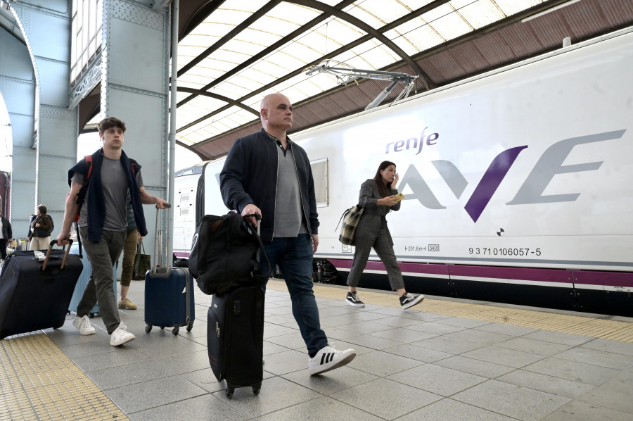 Así será el dispositivo de Renfe en la estación de tren de A Coruña este fin de semana